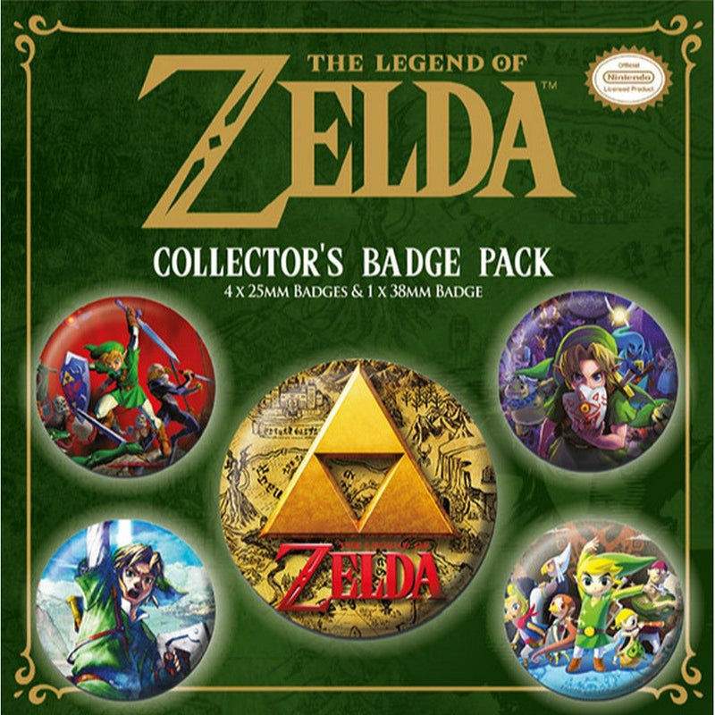 THE LEGEND OF ZELDA - Official Classics / Button Badge