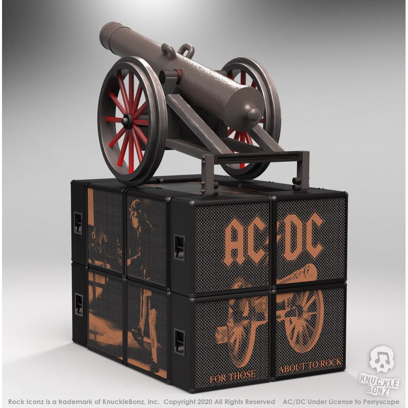 AC/DC - Official Cannon / For Those About To Rock / On Tour Series Collectible / Limited Edition 3000 / Statue