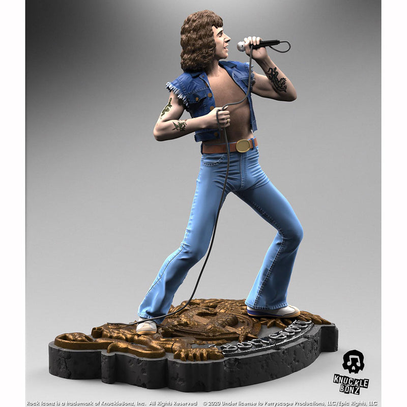 AC/DC - Official Bon Scott Rock Iconz Statue / World Limited 3000 Body / Statue