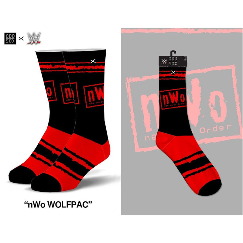 WWE - Official Nwo Wolfpack (Knit) / Oddsox (Brand) / Socks / Men's