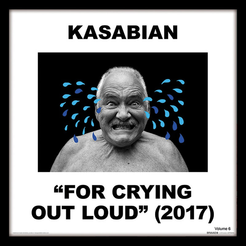 KASABIAN - Official For Crying Out Loud (Album Cover Framed Print) / Framed Print