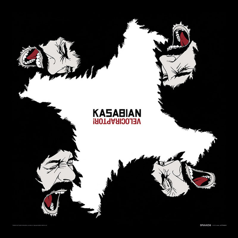 KASABIAN - Official Velociraptor (Album Cover Framed Print) / Framed Print