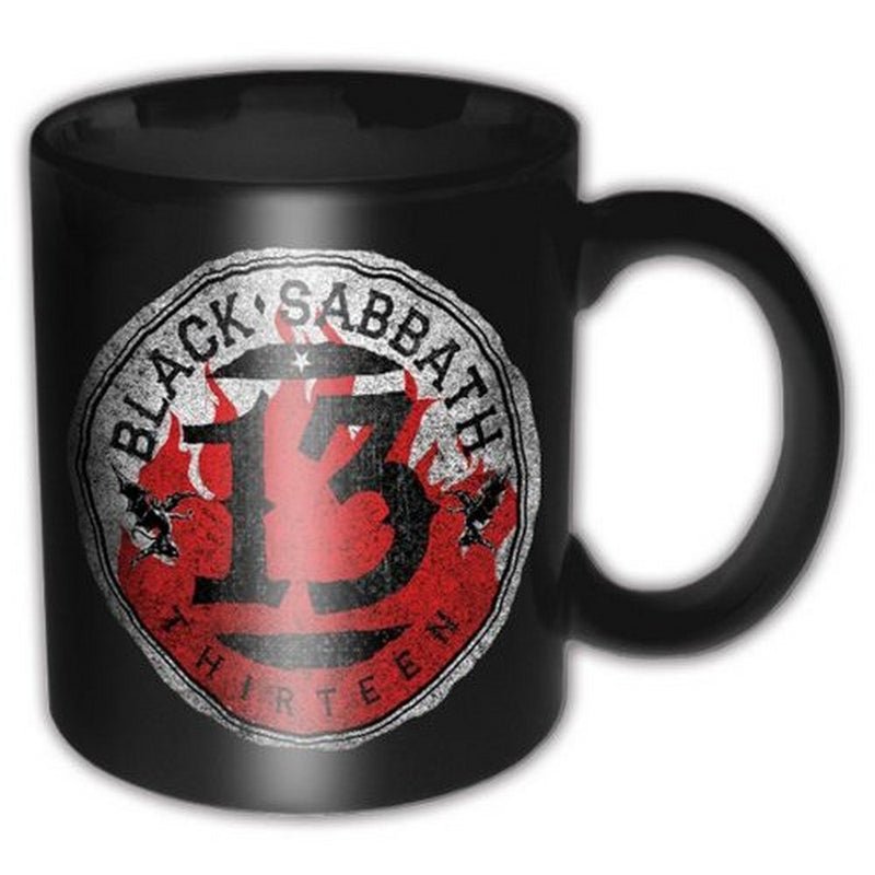 BLACK SABBATH - Official 13 Flame Circle / Mug