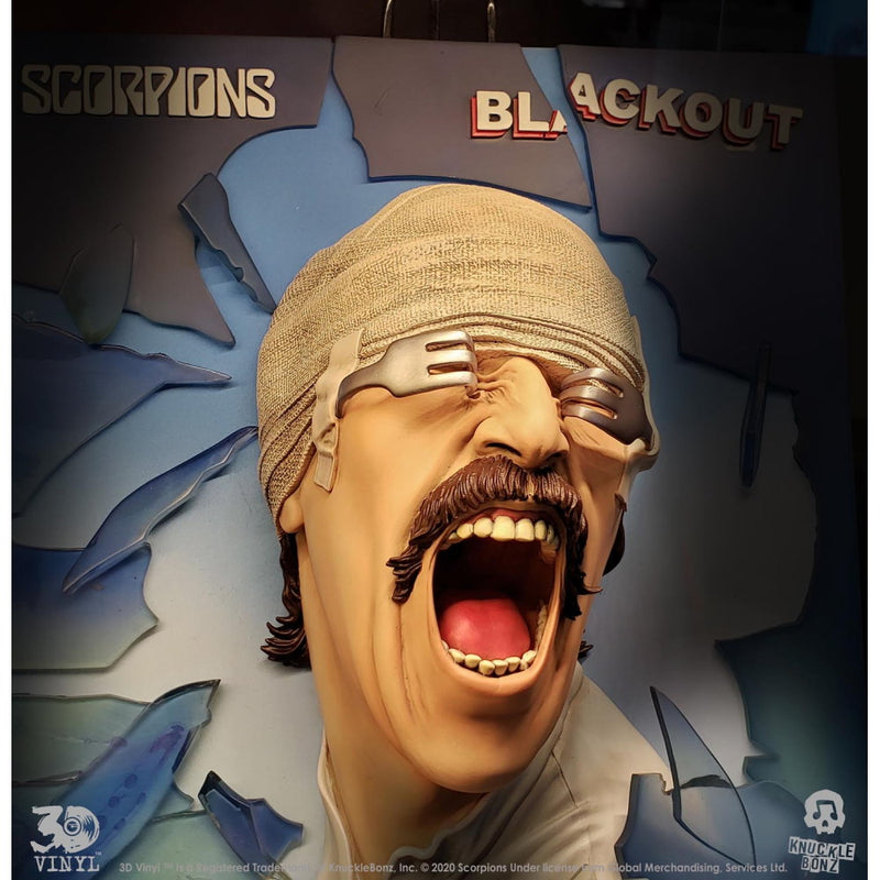 SCORPIONS - Official Blackout 3D Vinyl / Limited Edition 1982 / Interior Figurine