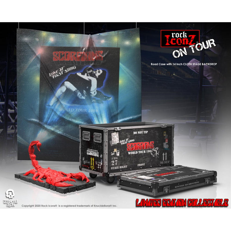 SCORPIONS - Official Road Case On Tour Series Collectible / Limited Edition 3000 / Interior Figurine