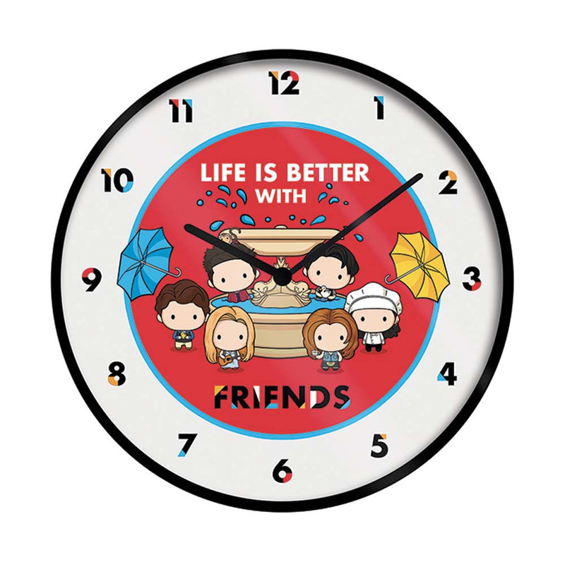 FRIENDS - Official Life Is Better With Friends / Chibi / Clock