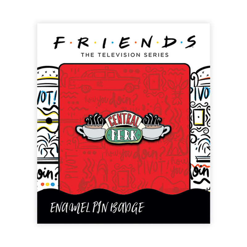 FRIENDS - Official Central Perk / Metal Pin Badge / Button Badge