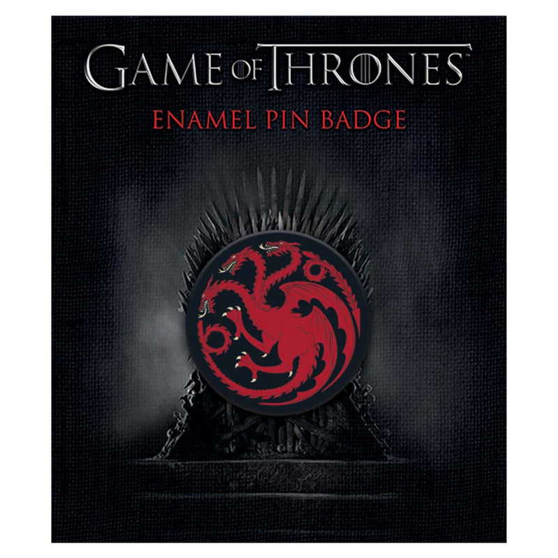 GAME OF THRONES - Official Targaryen / Metal Pin Badge / Button Badge