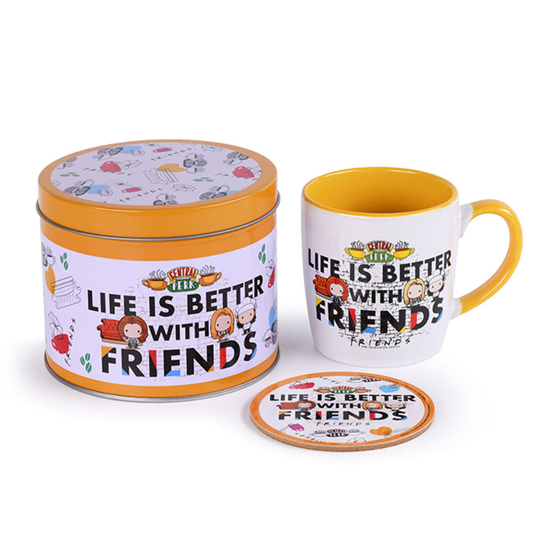 FRIENDS - Official Life Is Better / Chibi / Canned Set / Mug