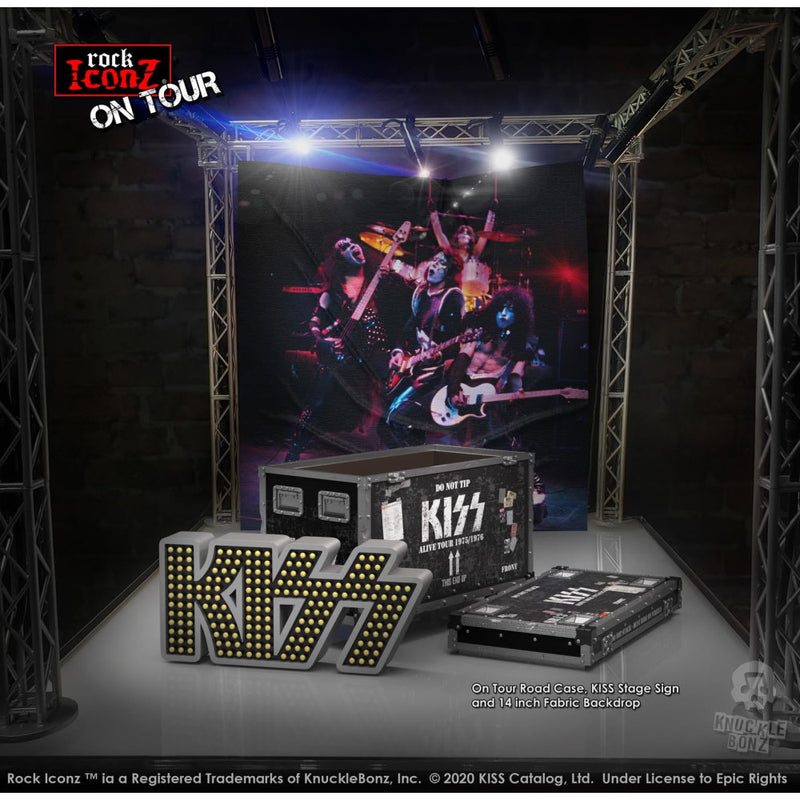 KISS - Official Alive! Road Case On Tour Collectible / Limited Edition 3000 Set / Interior Figurine