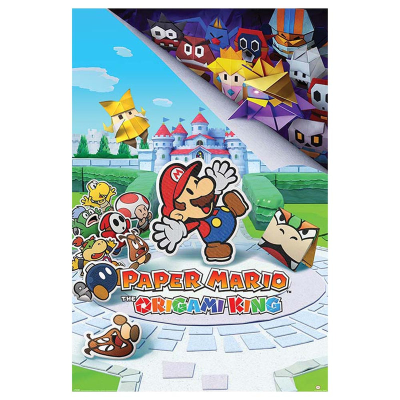 SUPER MARIO - Official The Origami King / Poster