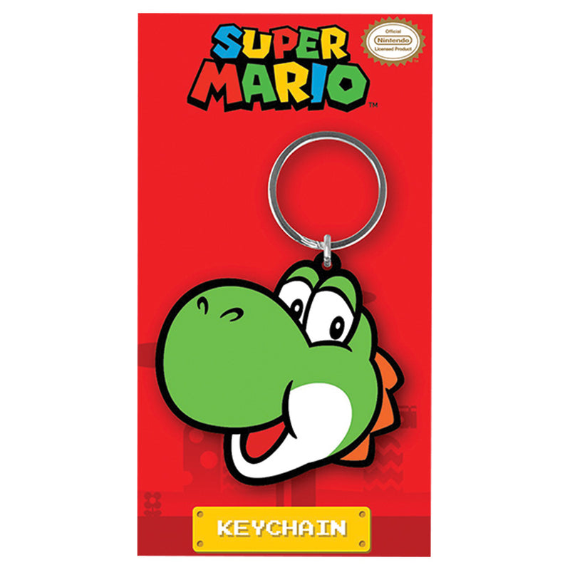 SUPER MARIO - Official Yoshi / Rubber Keeling / keychain