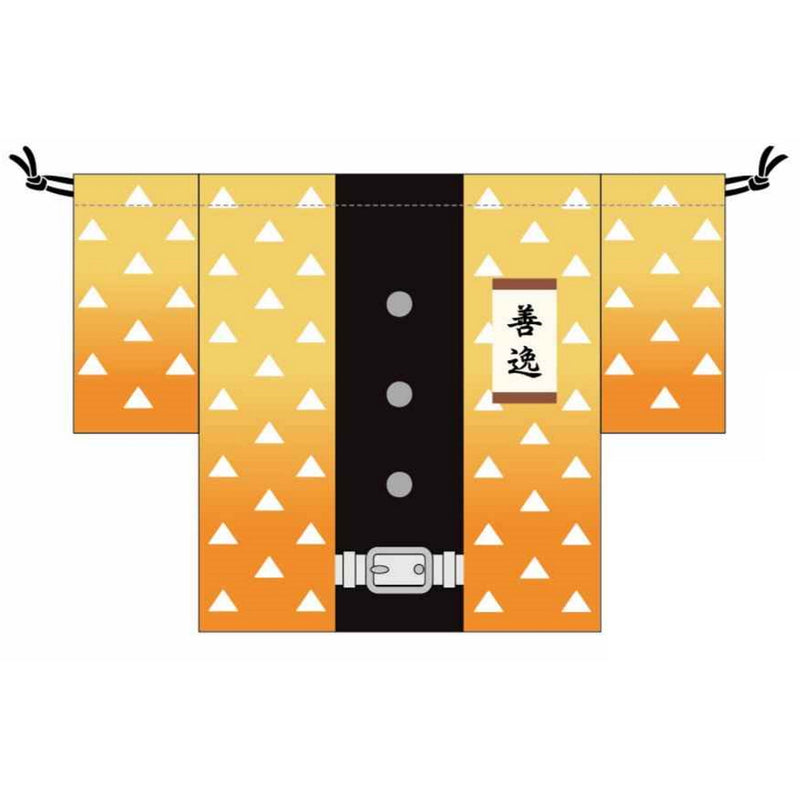 DEMON SLAYER - Official Coat-Style Purse / Zenitsu Agatsuma / Makeup bag