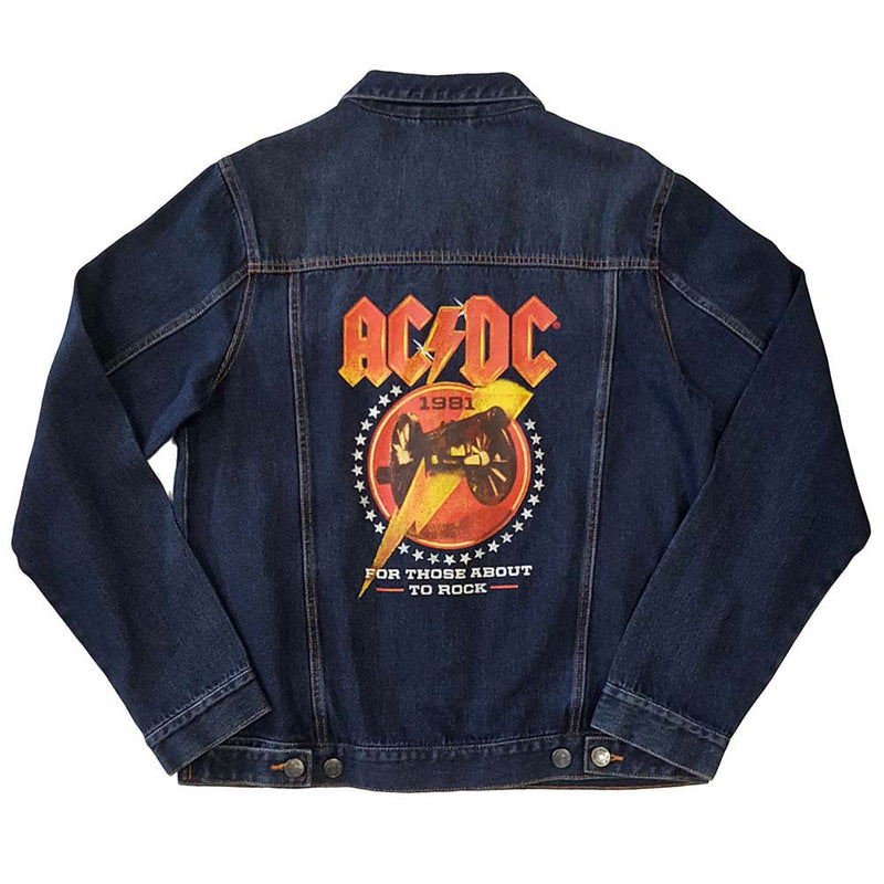 AC/DC - Official Yes About To Rock / Back Print / Outerwear / Men's