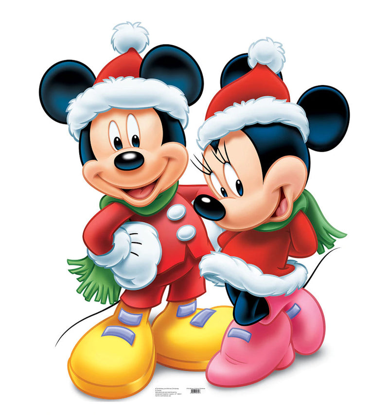 MICKEY MOUSE - Official Mickey & Minnie Christmas / Standee