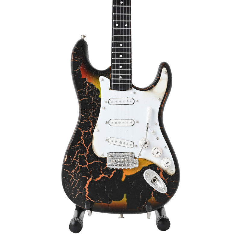 FENDER - Official Burnt Fender Stratocaster Signature / Miniature Musical Instrument