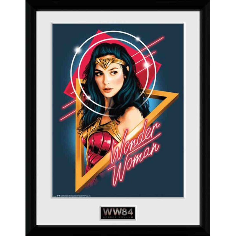 WONDER WOMAN - Official 84 Retro / Framed Print