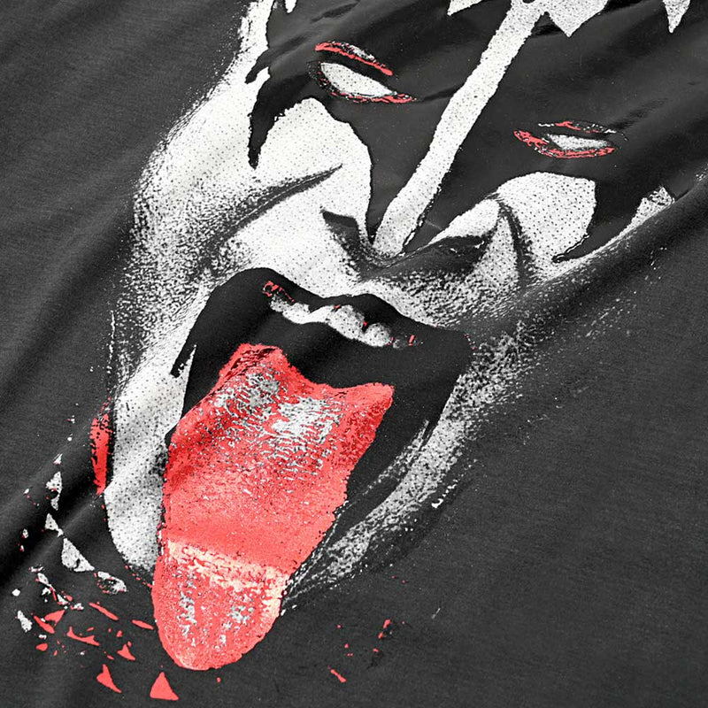 KISS - Official [World Limited 500 Pieces Foil Print Special Specification] Gene Simmons / Amplified (Brand) / T-Shirt / Men's
