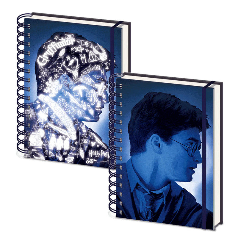 HARRY POTTER - Official Magic Portrait / 3D Cover / Note & Notepad