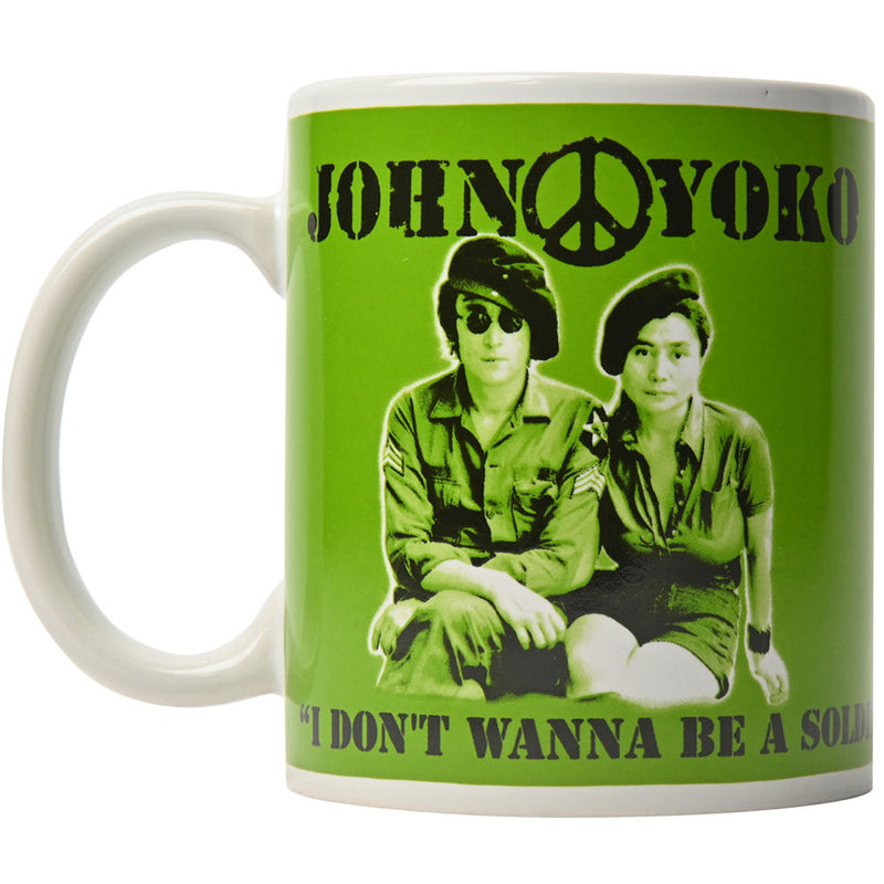 JOHN LENNON - Official I Do Not Wanna Be A Soldier / Mug