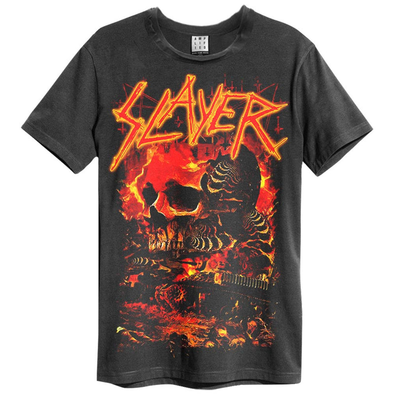 SLAYER - Official War Skull / Amplified (Brand) / T-Shirt / Men's