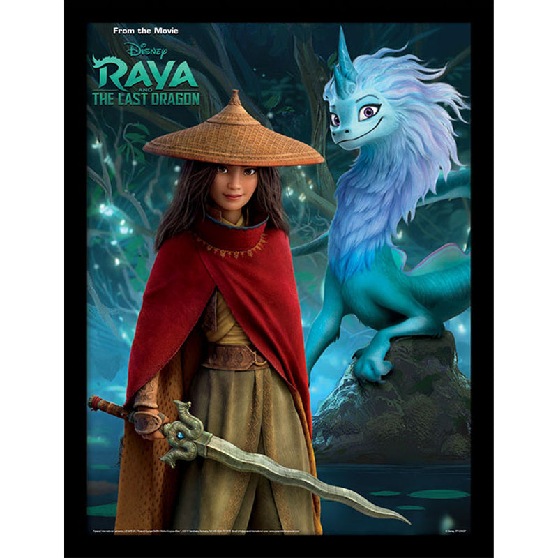 RAYA AND THE LAST DRAGON - Official Fireflies / Framed Print