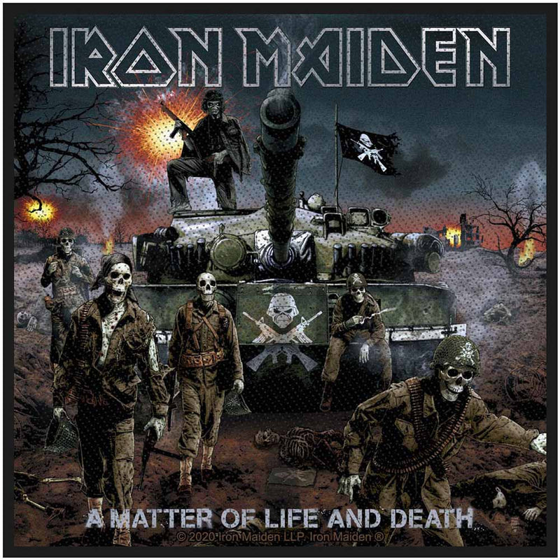 IRON MAIDEN - Official A Matter Of Life And Death / Patch