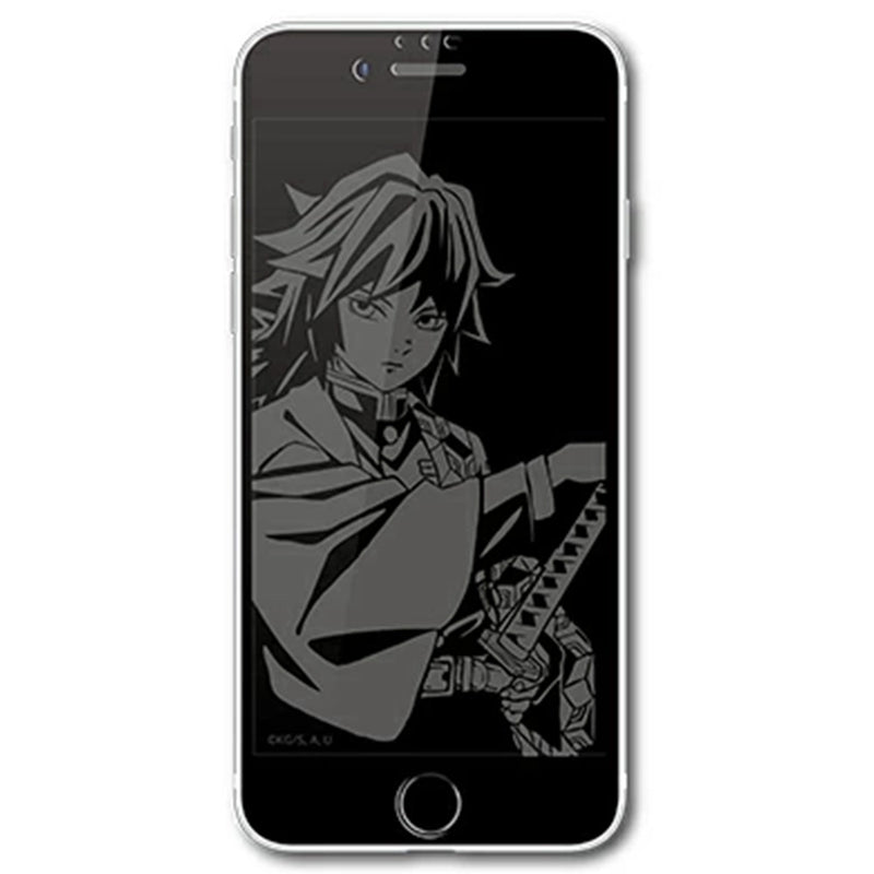 DEMON SLAYER - Official Yoshitake Tomioka / Iphonese (Second Generation) Corresponding Glass Screen Protector / Smartphone Accessories