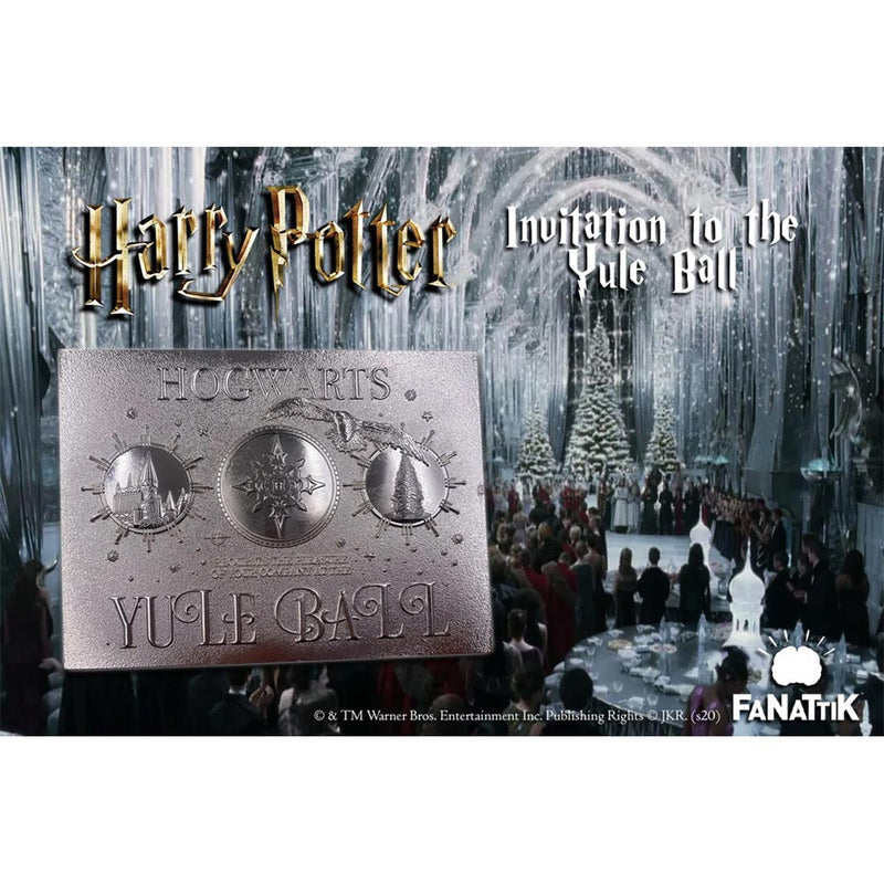HARRY POTTER - Official Yule Ball Invitation Limited Edition / Limited Edition 9995 Sheets / Collectable
