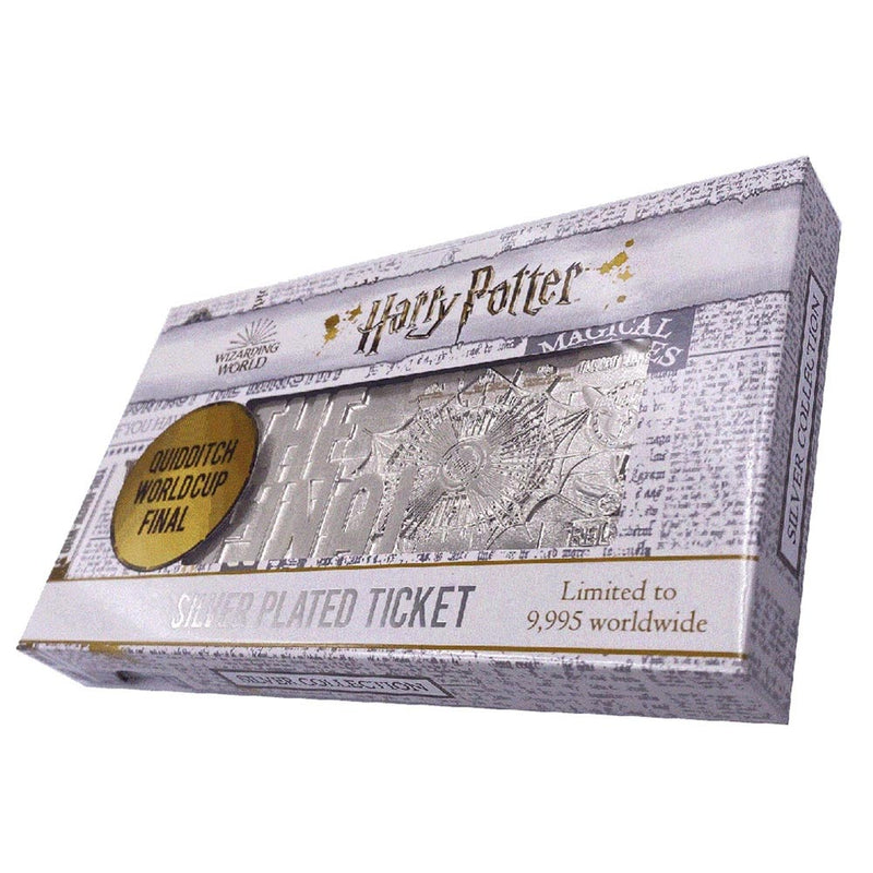 HARRY POTTER - Official Quidditch World Cup Ticket Limited Edition Replica / Limited Edition 9995 Sheets / Collectable