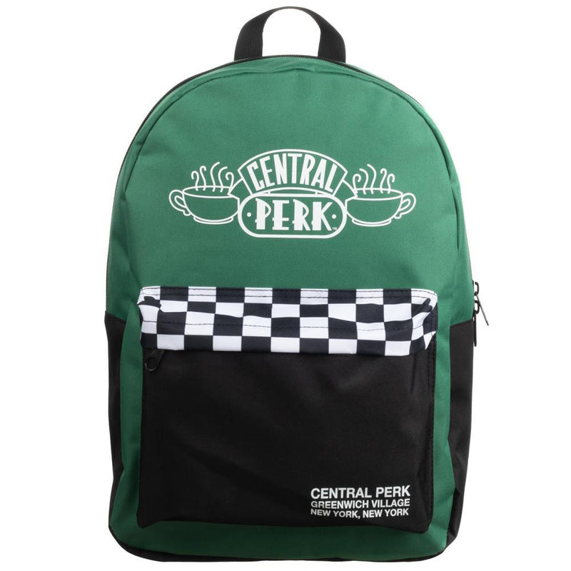 FRIENDS - Official Central Perk / Green Checker Mixblock / Backpack