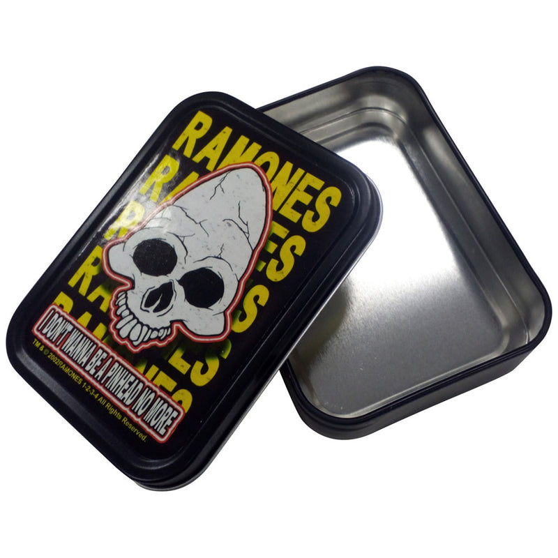 RAMONES - Official Stash Tin Roundhead / Goods