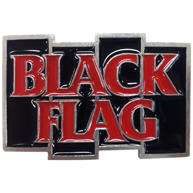 BLACK FLAG - Official Bar Logo / Belt & Buckle