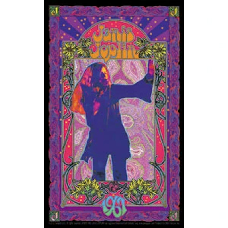 JANIS JOPLIN - Official Poster / Sticker