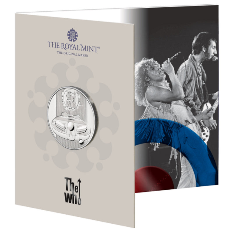 THE WHO - Official 2021 Uk £ 5 Brilliant Uncirculated Coin / Coin