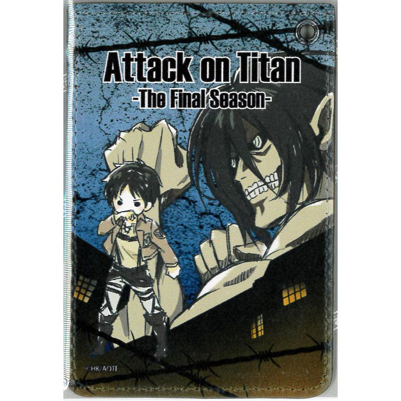 ATTACK ON TITAN - Official Chara Pass Attack on Titan 04 The Final Season Ver. Ellen / Graph Art Design / Card case