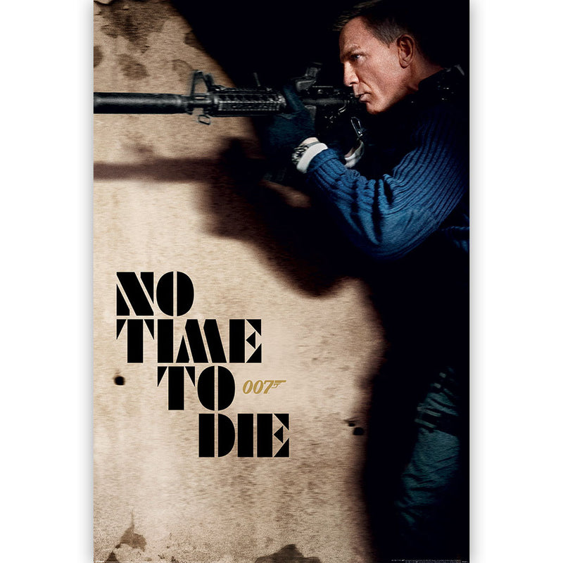 JAMES BOND - Official No Time To Die / Stalk / Poster