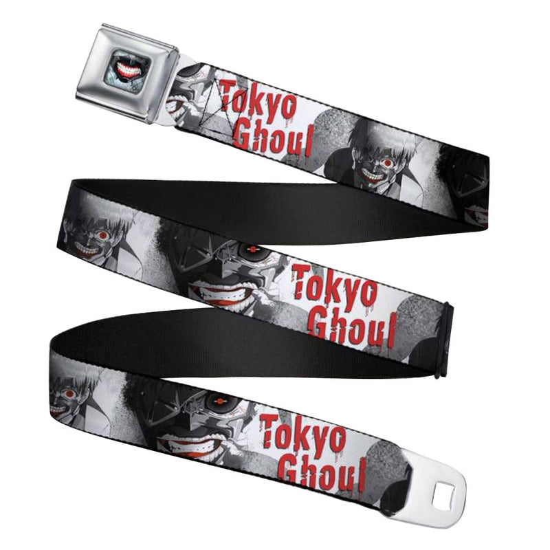 TOKYO GHOUL - Official Mask / Ken Kaneki / Belt & Buckle / Men's