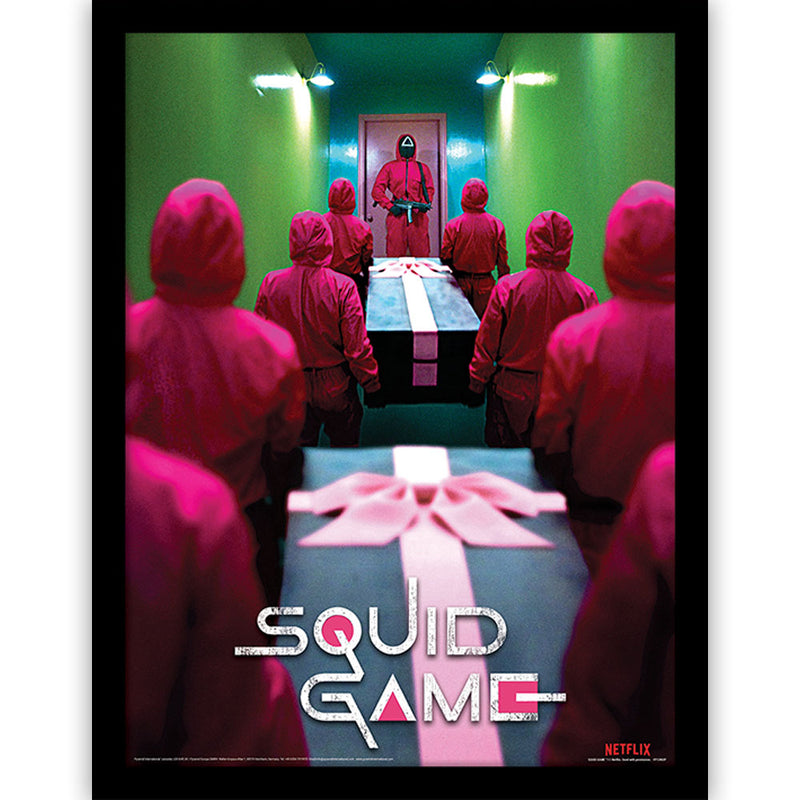 SQUID GAME - Official Corridor / Framed Print