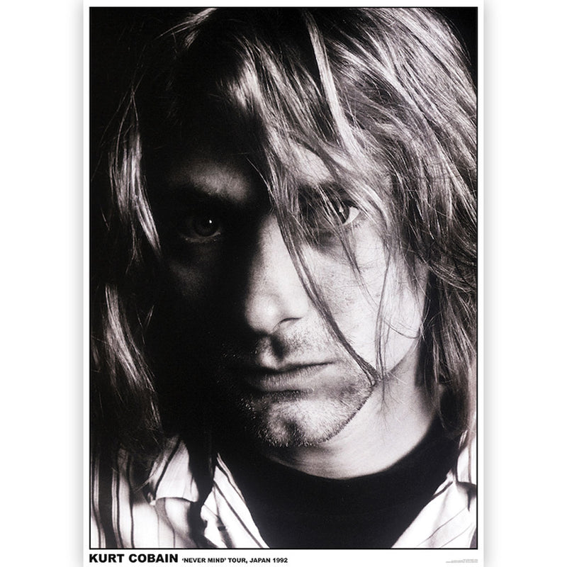 NIRVANA - Official Kurt Cobain 1992 / Poster