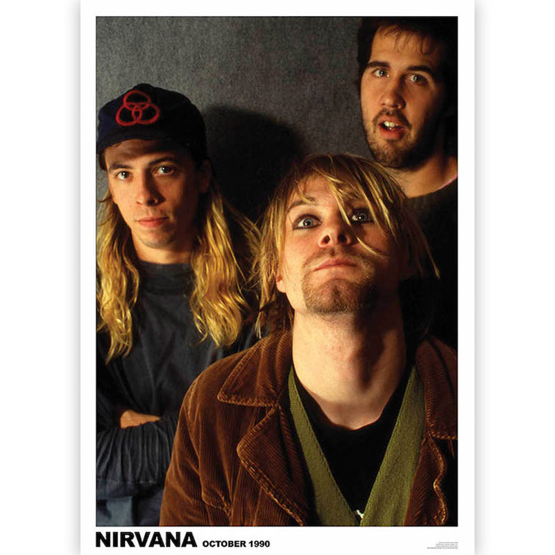 NIRVANA - Official Cobain Staring / Poster
