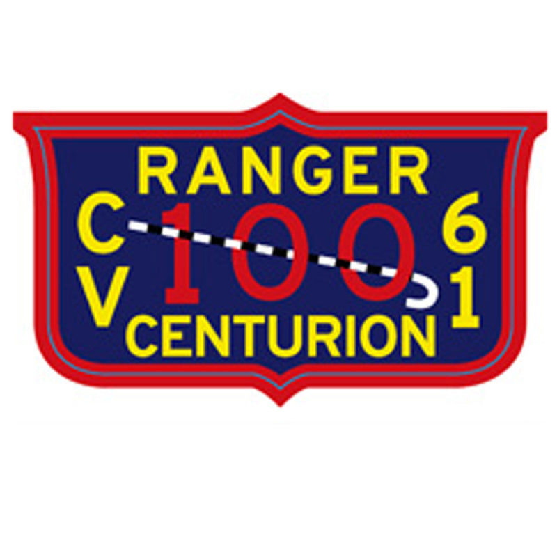 TOP GUN - Official Cv-61 Ranger 100 Centurion / Gg3 Resistant / Sticker