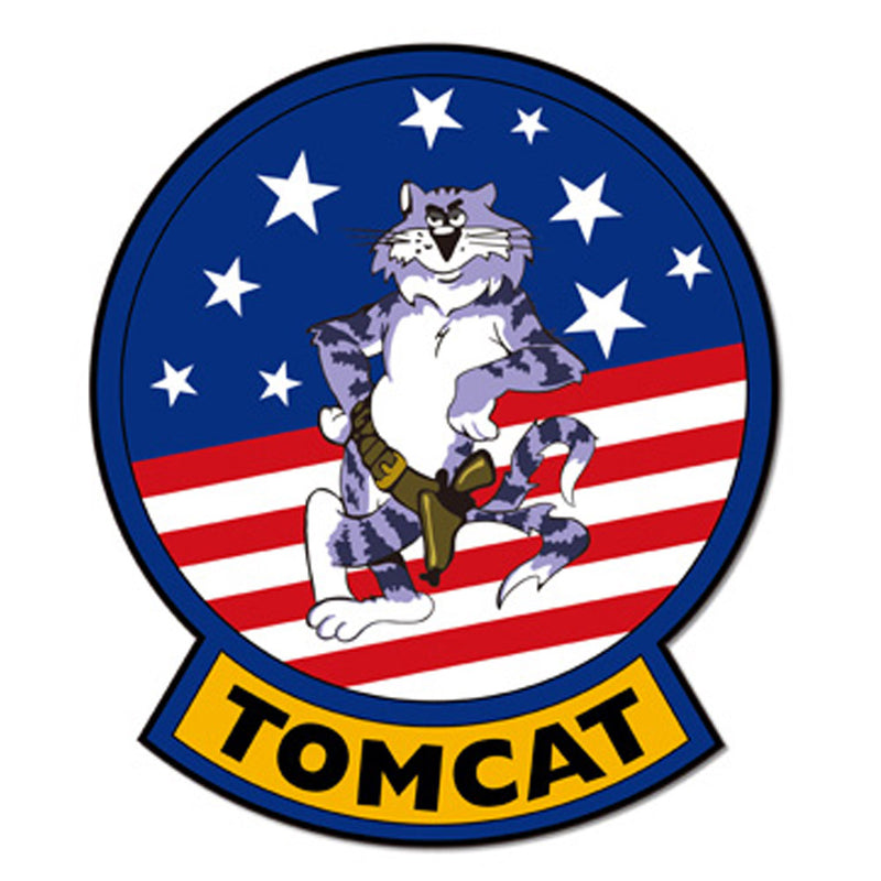 TOP GUN - Official Magnet Sticker Tomcat / Light And Water Resistant Ink / Fridge Magnet