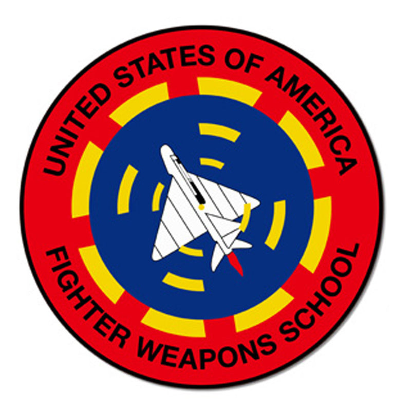 TOP GUN - Official Magnet Sticker Fighter Weapon School / Light And Water Resistant Ink / Fridge Magnet