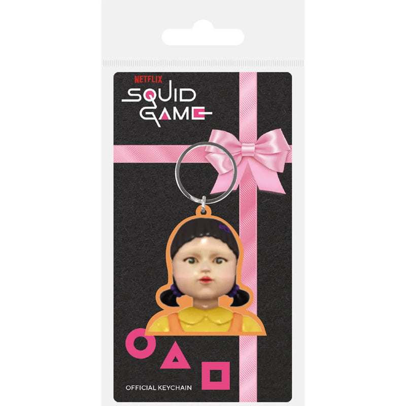 SQUID GAME - Official Doll / Rubber Key Ring / keychain