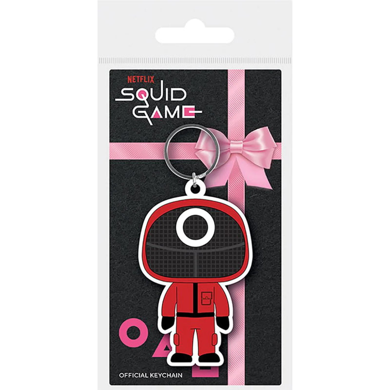 SQUID GAME - Official Circle Guard / Rubber Key Ring / keychain