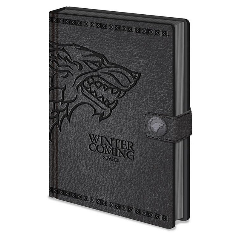 GAME OF THRONES - Official Stark / Premium A5 / Note & Notepad