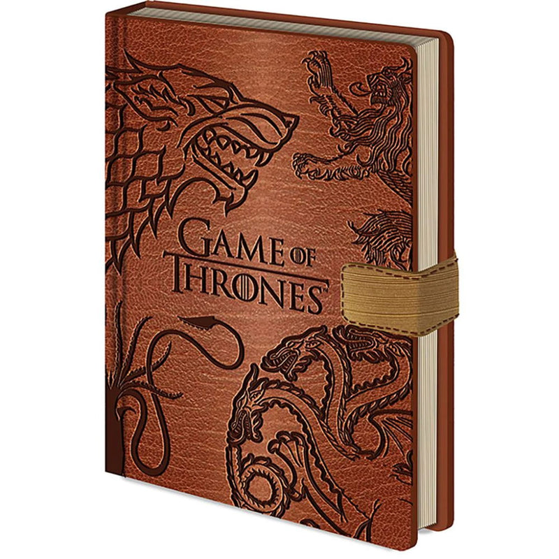 GAME OF THRONES - Official Sigils / Premium A5 / Note & Notepad