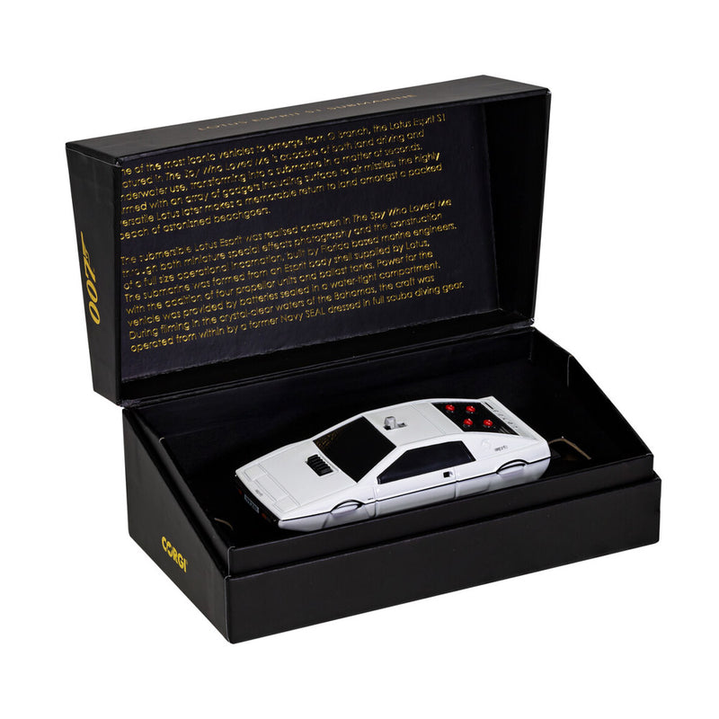 JAMES BOND - Official Corgi 1/36 Lotus Esprit Submarine / 007 'The Spy Who Loved Me' / New Package / Figure