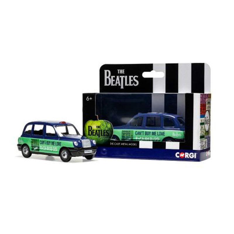 THE BEATLES - Official Corgi 1/36 The Beatles London Taxi / 'Can'T Buy Me Love' / Figure